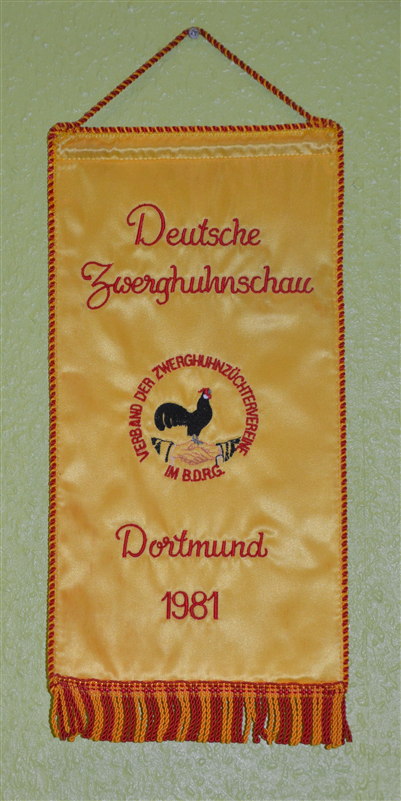 Deutsche Zwerghuhnschau Dortmund 1981